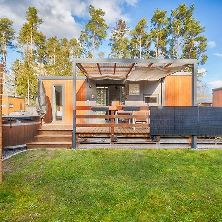 Mobilheim Am Murner See - Private Sauna + Privater Badezuber ヴァッカースドルフ エクステリア 写真