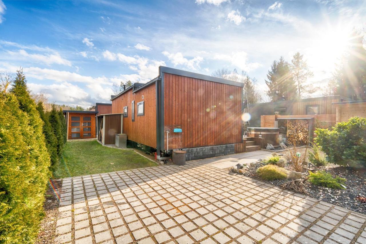 Mobilheim Am Murner See - Private Sauna + Privater Badezuber ヴァッカースドルフ エクステリア 写真