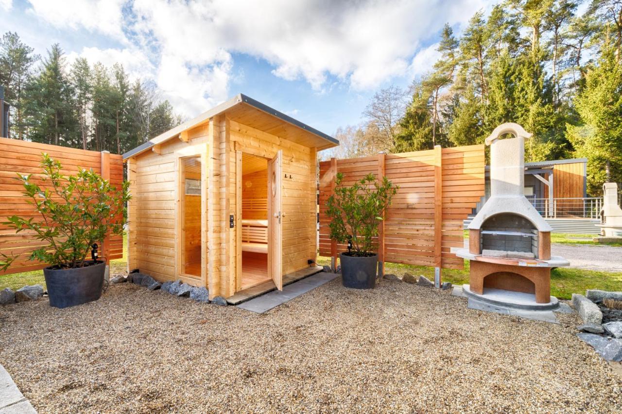 Mobilheim Am Murner See - Private Sauna + Privater Badezuber ヴァッカースドルフ エクステリア 写真