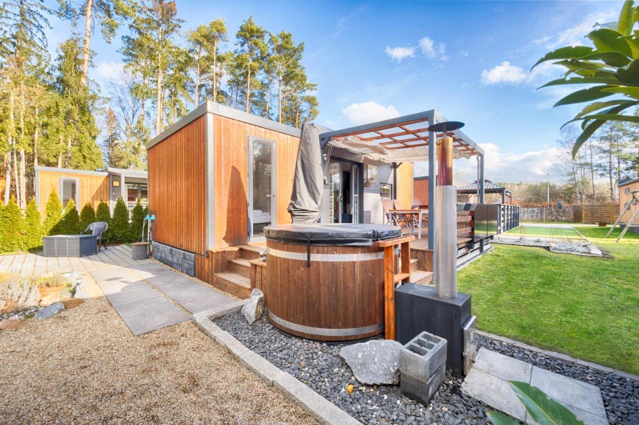 Mobilheim Am Murner See - Private Sauna + Privater Badezuber ヴァッカースドルフ エクステリア 写真