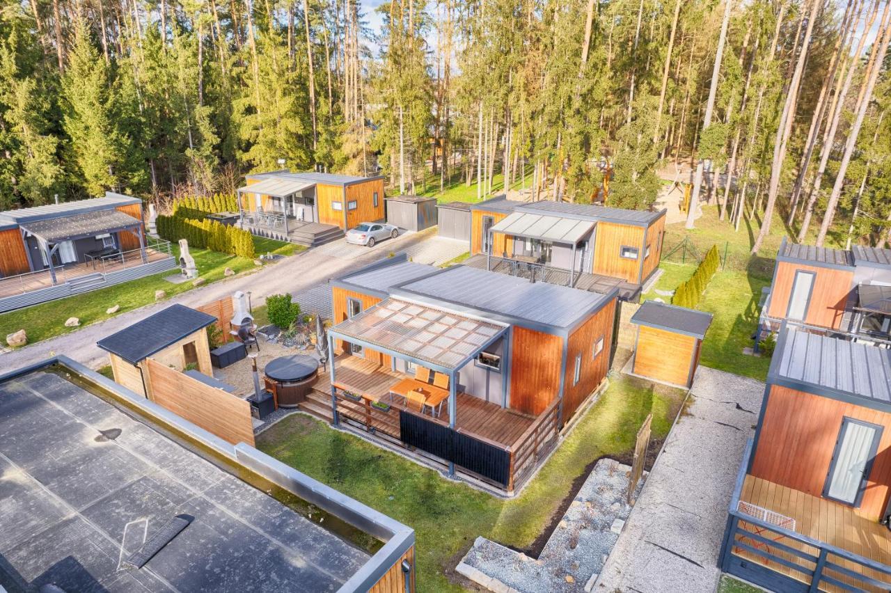 Mobilheim Am Murner See - Private Sauna + Privater Badezuber ヴァッカースドルフ エクステリア 写真